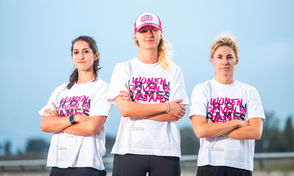 Celia Martin, Michelle Gatting e Rahel Frey, le Iron Dames che correranno con Porsche nel 2025 (© Iron Dames)