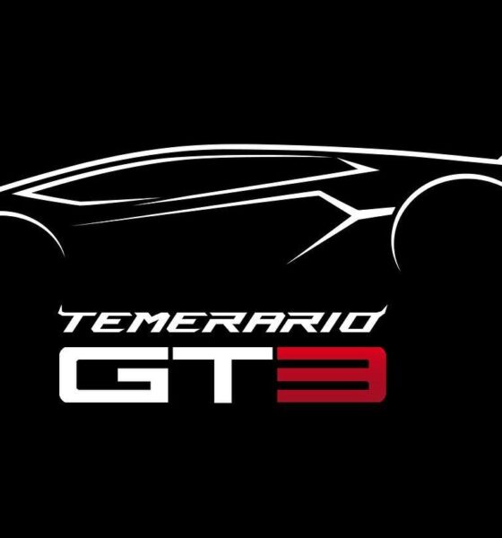 Il primo disegno della Lamborghini Temerario GT3 (© Lamborghini Squadra Corse)