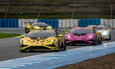 Il campione Pro del Lamborghini Super Trofeo Europa 2024 Amaury Bonduel (© Lamborghini)