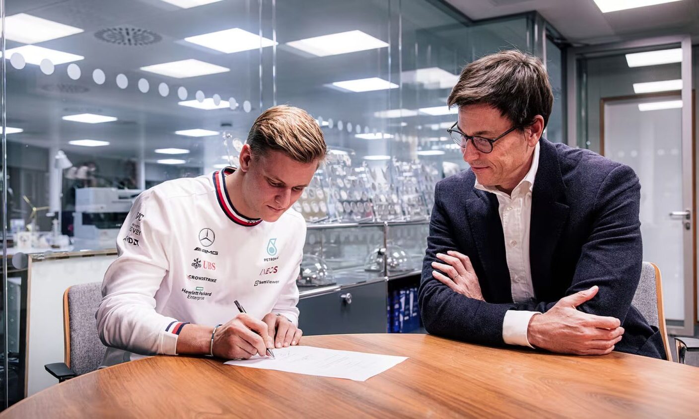 mick schumacher toto wolff mercedes