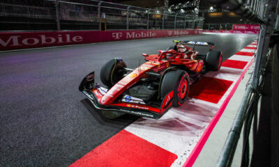 Sainz durante il weekend del GP Las Vegas 2024 (© x.com Scuderia Ferrari)