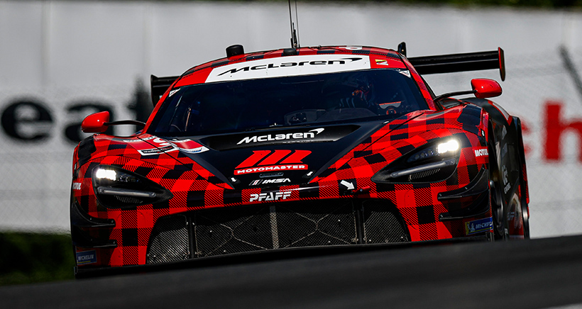 La McLaren di Pfaff Motorsport nel 2024 (© IMSA)