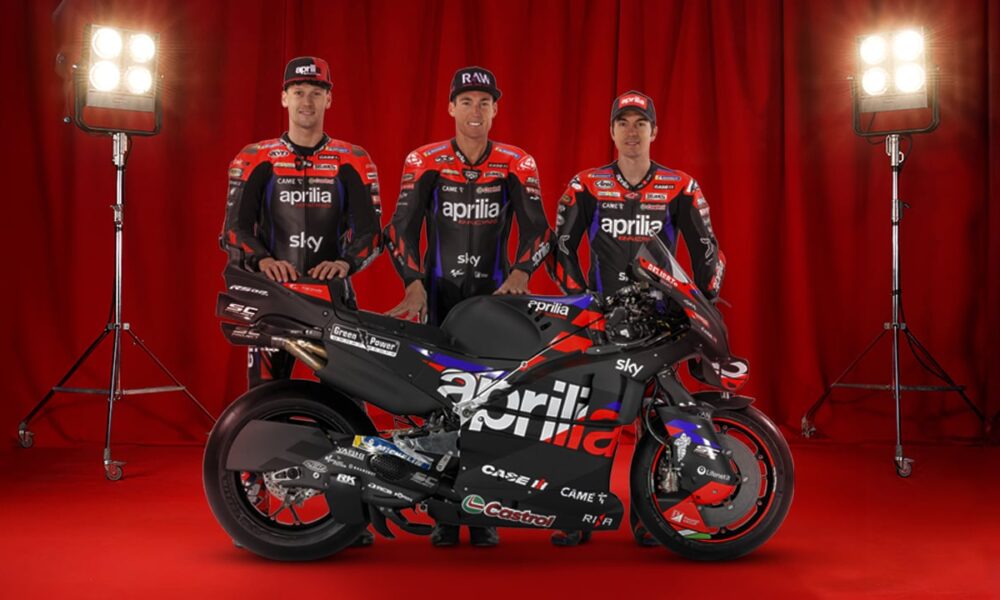 I piloti che hanno corso per il team ufficiale di Aprilia nel 2024