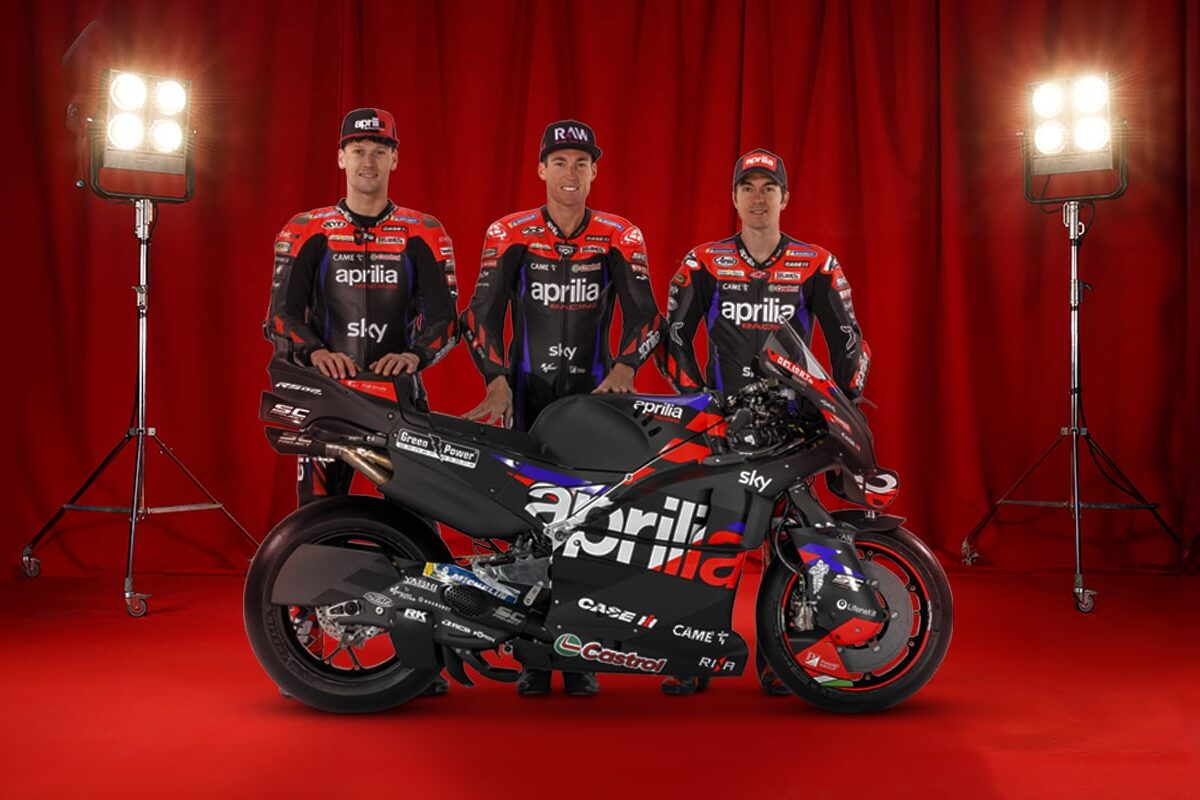 I piloti che hanno corso per il team ufficiale di Aprilia nel 2024