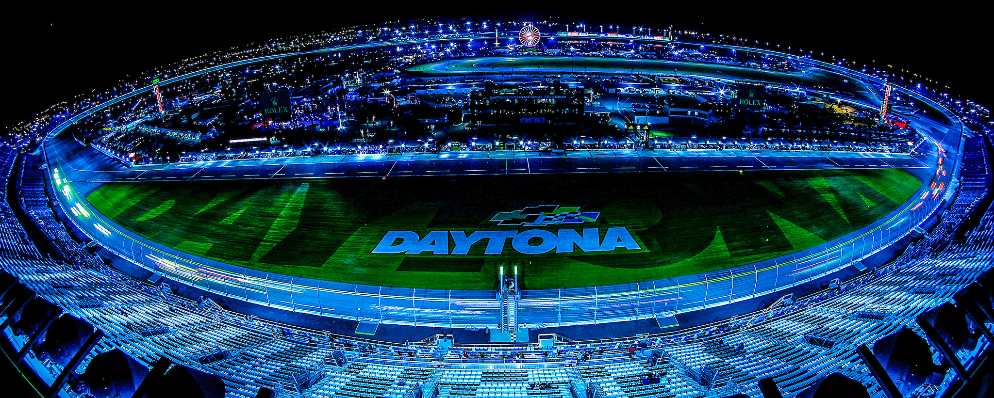 Il circuito di Daytona, Florida, dove si svolgerà la 24 Ore che inaugura la stagione IMSA 2025