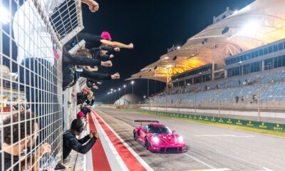 Le Iron Dames festeggiano la prima vittoria assoluta nel WEC 2023 insieme a Porsche