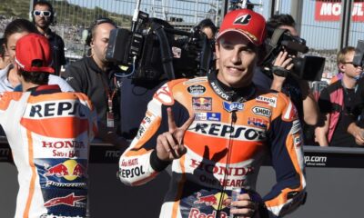 Marc Marquez con Honda nel 2015