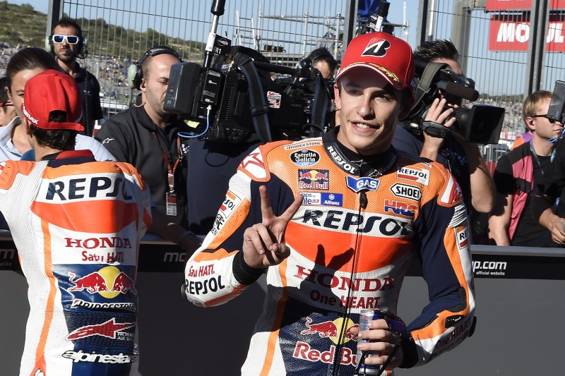 Marc Marquez con Honda nel 2015