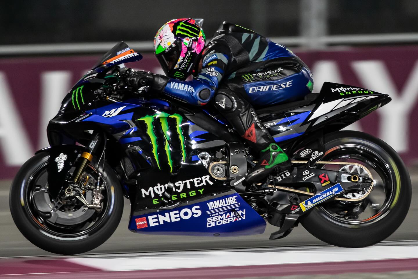 Morbidelli in sella alla Yamaha MotoGP 2023 nel GP del Qatar