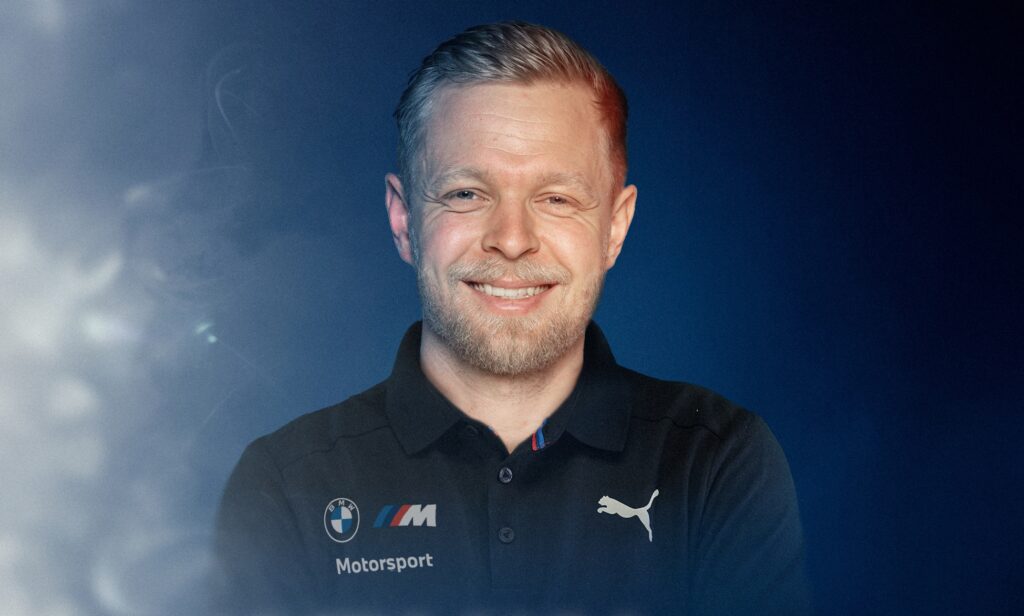 Kevin Magnussen correrà in BMW dal 2025 (© BMW)