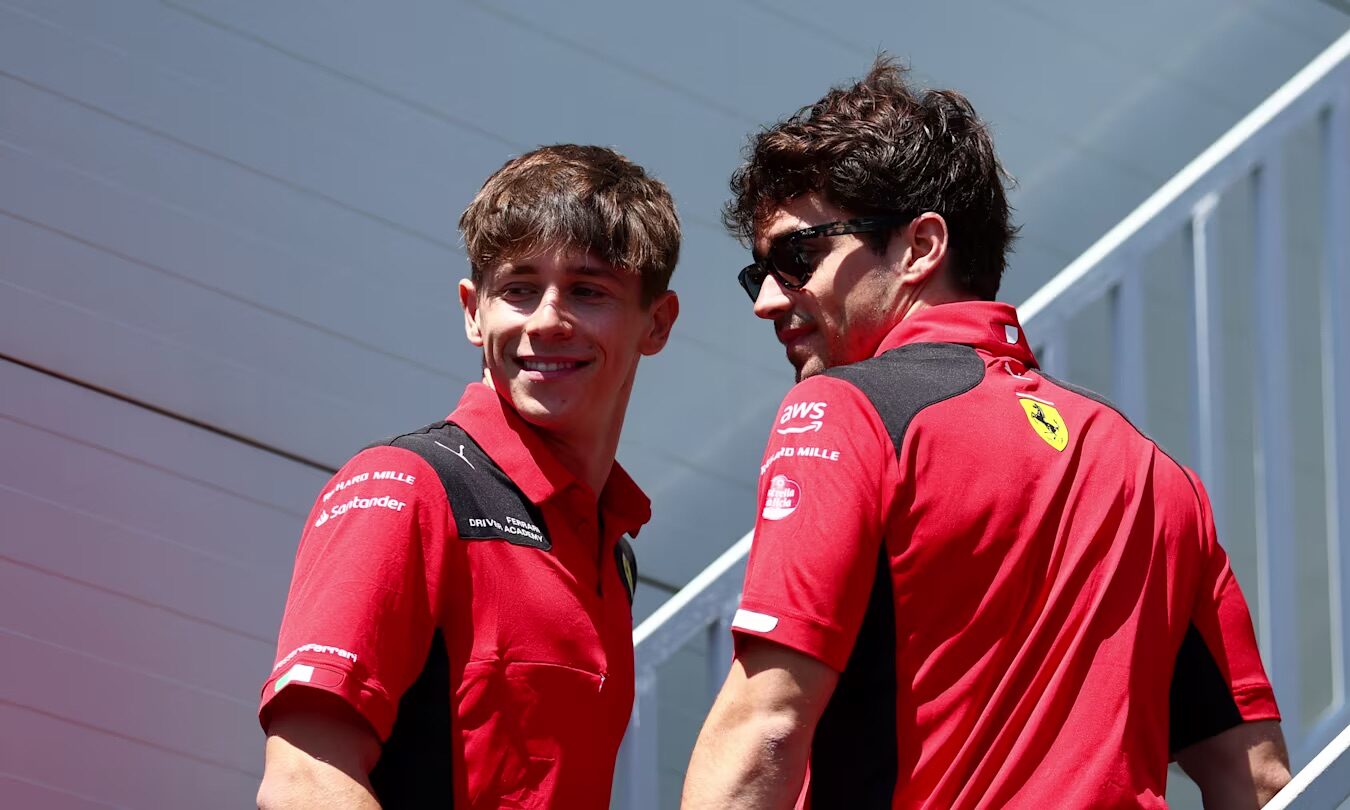 arthur leclerc ferrari f1 abu dhabi