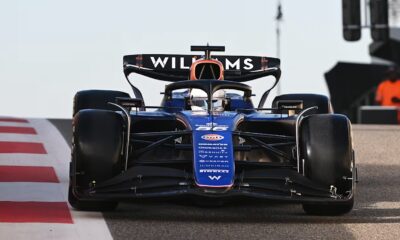 Carlos Sainz ai primi test con Williams (© F1.com)