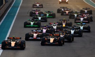 La partenza del GP di Abu Dhabi 2024 (© F1)