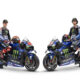 Quartararo e Rins con le loro nuove M1 2025 (© Yamaha MotoGP)