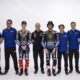 La foto di gruppo con il management Yamaha e i piloti Quartararo e Rins (© Yamaha MotoGP)