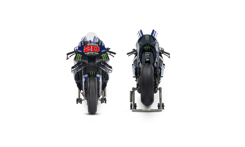 La Yamaha M1 2025 di Quartararo (© Yamaha MotoGP)