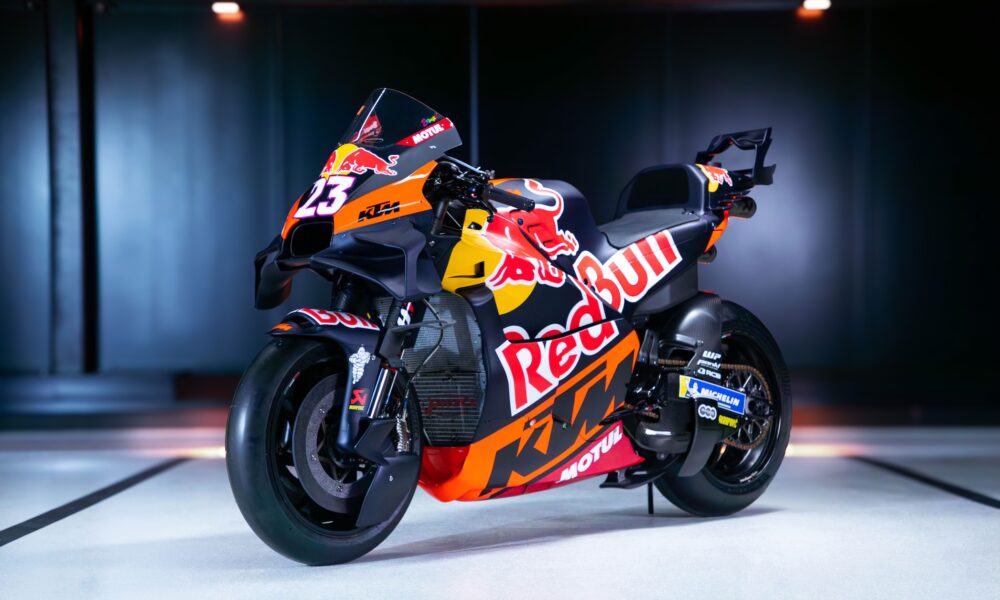 La KTM Tech3 2025 di Bastianini (© KTM Tech3)