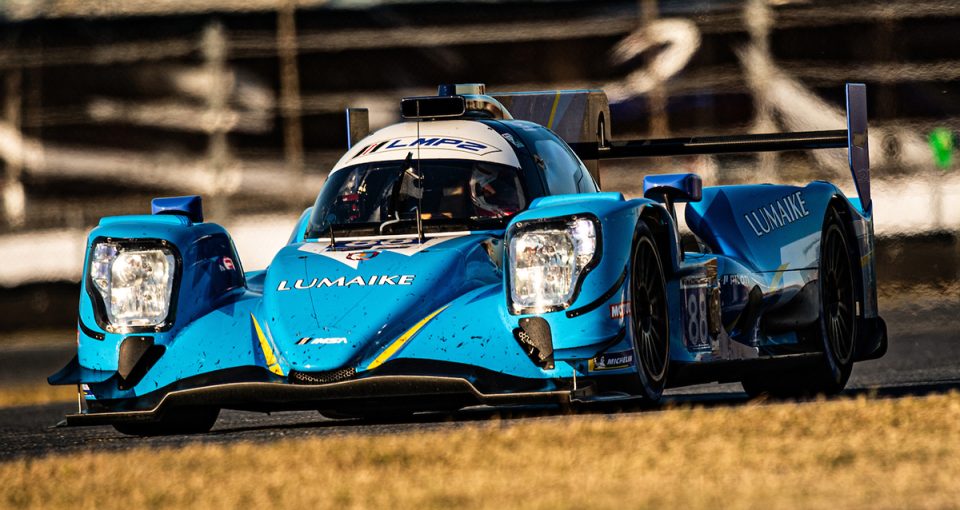 La #88 AF Corse leader in LMP2 (© IMSA)