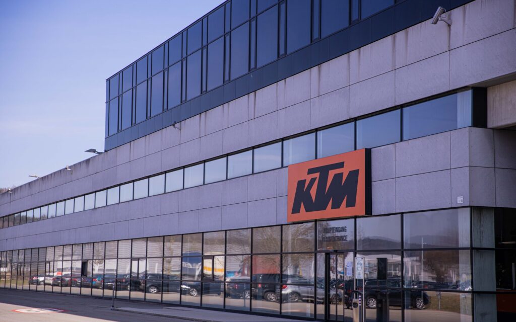 La sede di KTM Components (© KTM Media)