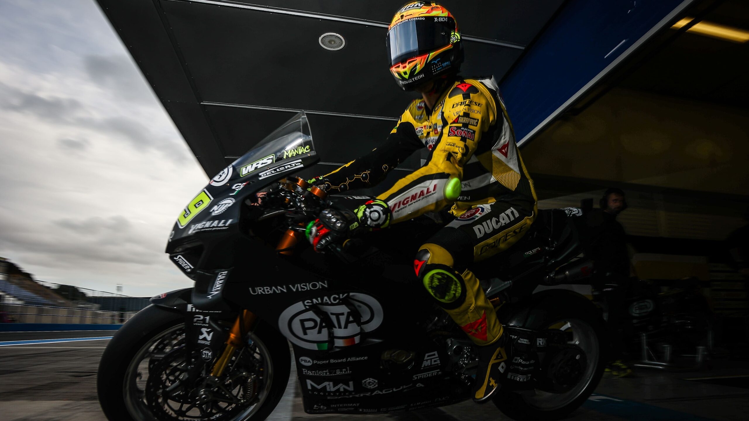 Andrea Iannone, Pata GoEleven, nel Day 1 di Jerez