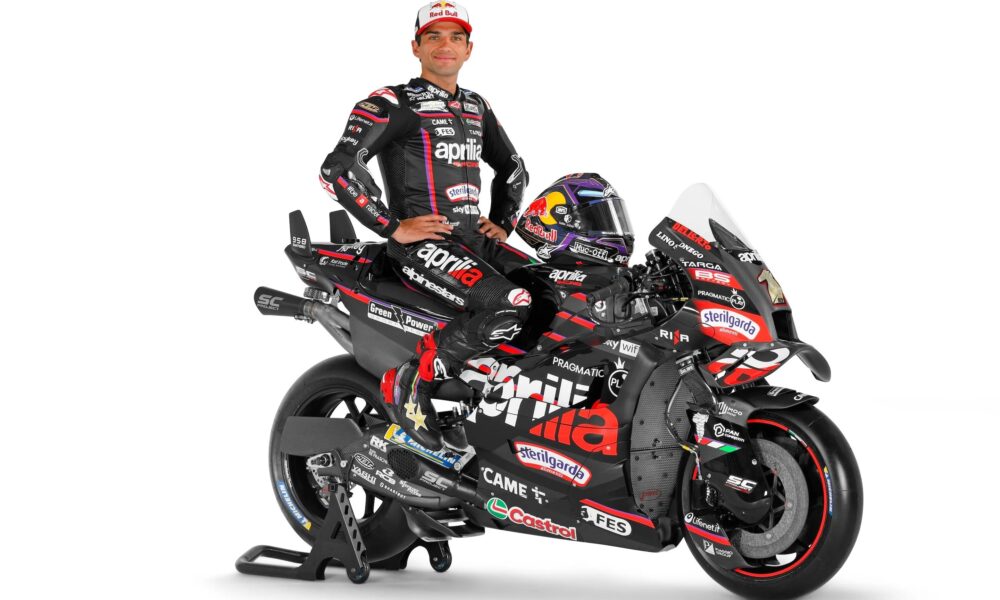 Jorge Martin sull'Aprilia RS-GP 25 (© Aprilia)