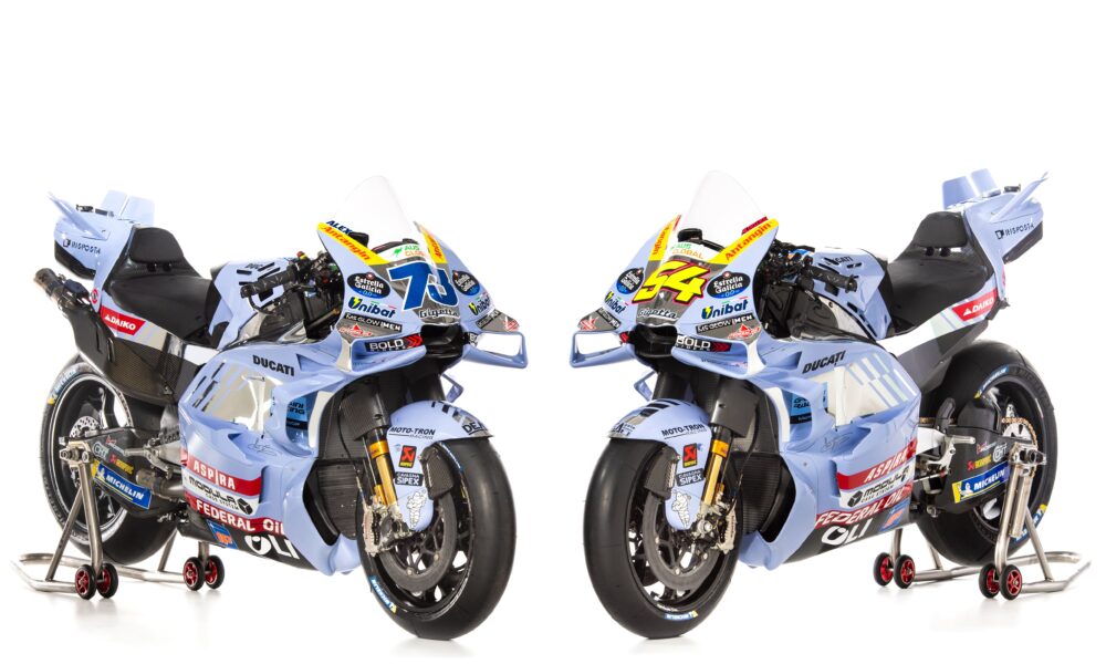 Le GP24 #73 e #54 del Team Gresini 2025