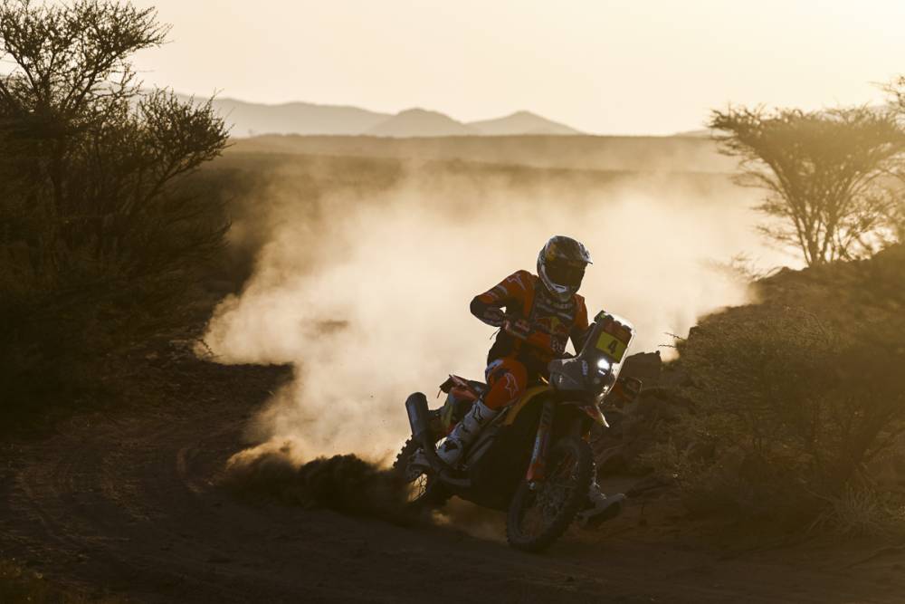 Daniel Sanders, vincitore della Tappa 4 categoria moto