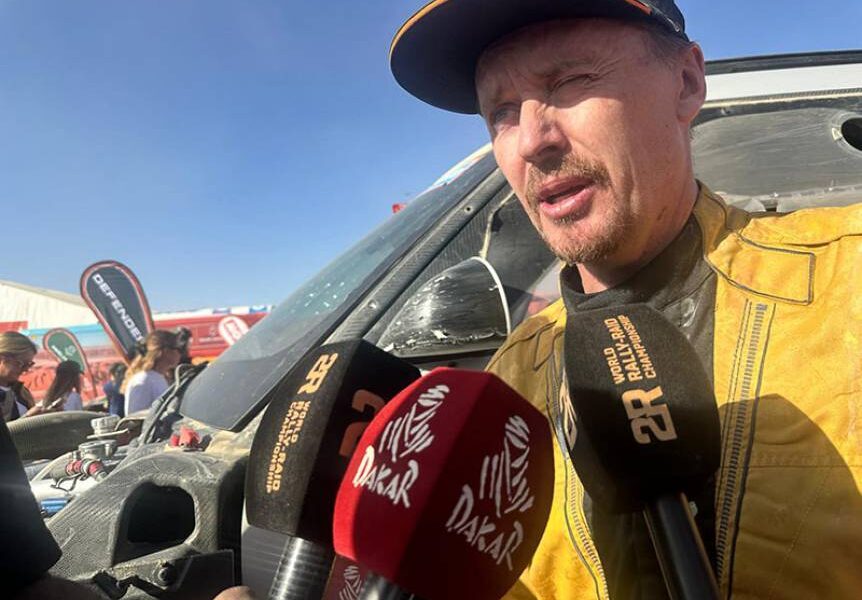 Guerlain Chicherit, vincitore di Tappa 1 della Dakar 2025 categoria auto