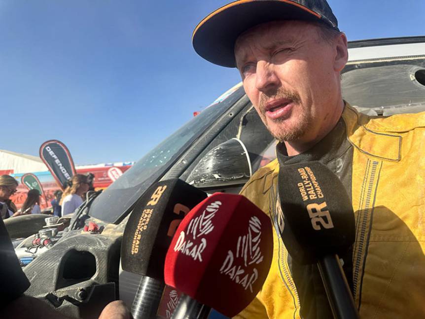 Guerlain Chicherit, vincitore di Tappa 1 della Dakar 2025 categoria auto