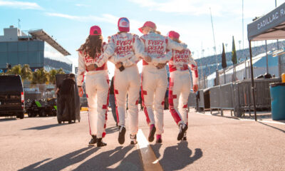 Karen Gaillard, Sarah Bovy, Michelle Gatting e Rahel Frey alla 24 Ore di Daytona (© Iron Dames)