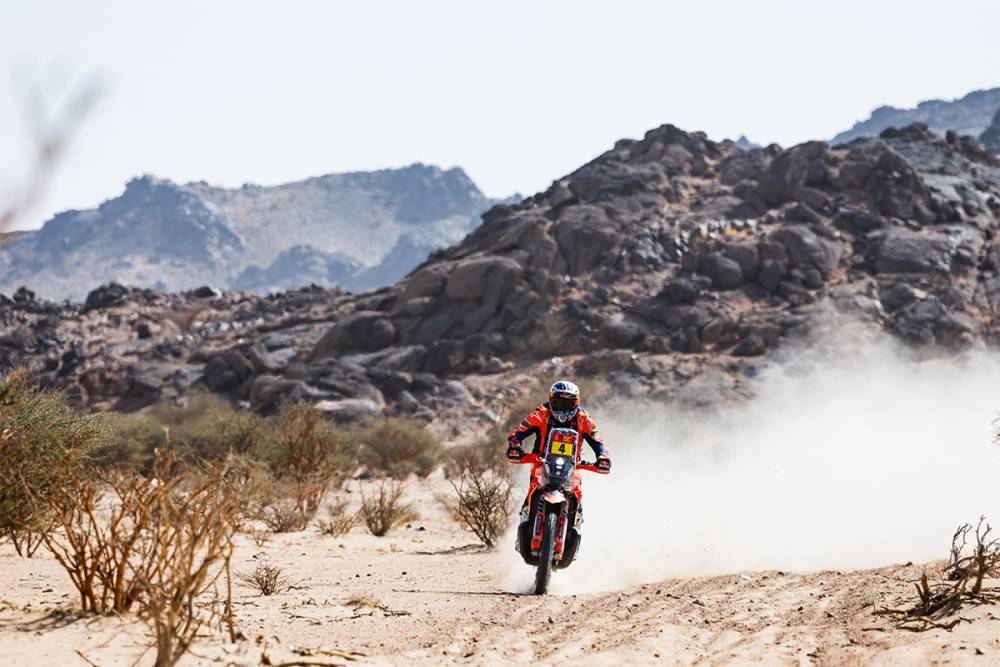 Daniel Sanders, vincitore della Tappa 1 della Dakar