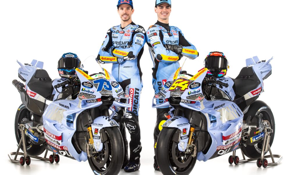 Alex Marquez #73 e Fermin Aldeguer #54, i piloti del Gresini Racing 2025 (© Gresini Racing)