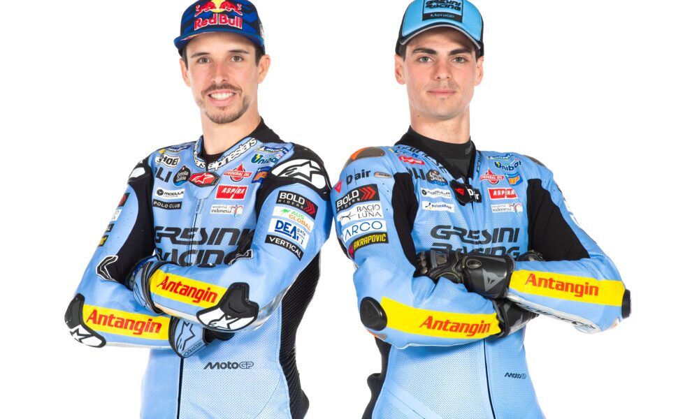 Alex Marquez #73 e Fermin Aldeguer #54, i piloti del Team Gresini 2025 (© Gresini Racing)