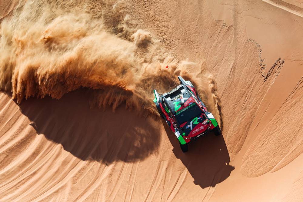 Yazeed Al Rajhi, vincitore della Dakar 2025 tra le auto