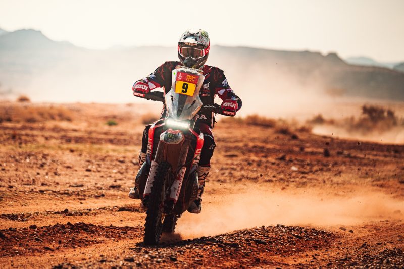 Ricky Brabec ha vinto la tappa 6 moto della Dakar 2025 (© Honda Racing)