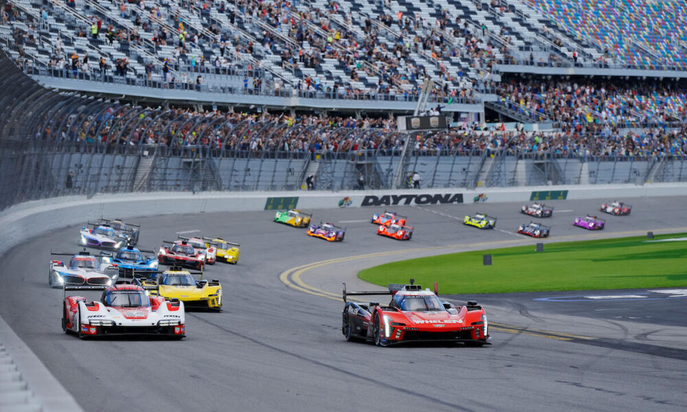 Una fase della 24 Ore di Daytona 2024 (© IMSA)