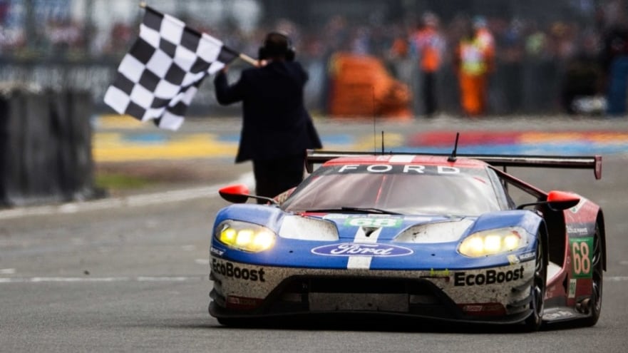 La Ford vincitrice nel 2016 nella categoria LMGTE (© Ford)