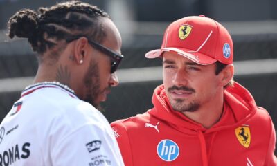 Lewis Hamilton e Charles Leclerc (© F1)