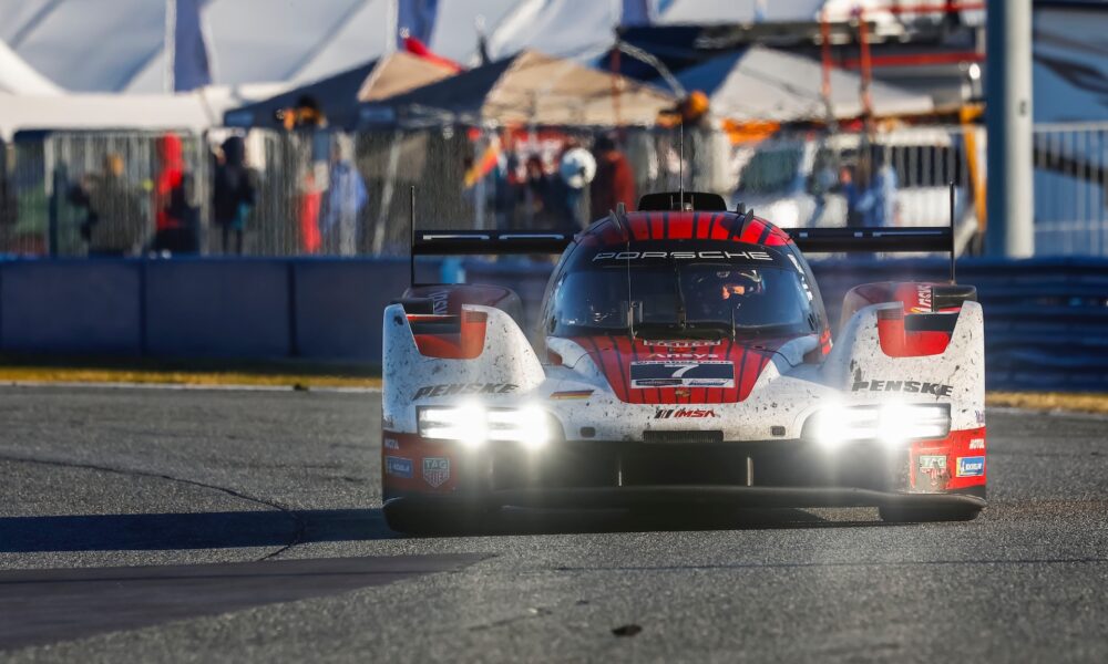 La Porsche #7 vincitrice della 24 Ore di Daytona 2025 (© Porsche Motorsport)