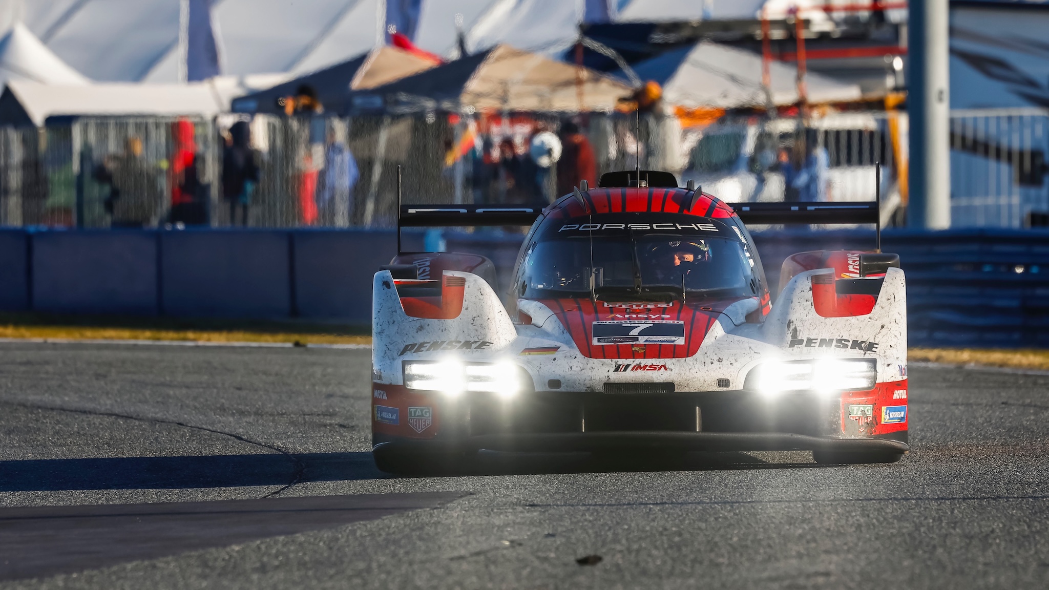 La Porsche #7 vincitrice della 24 Ore di Daytona 2025 (© Porsche Motorsport)