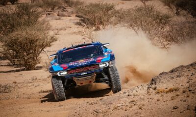 Carlos Sainz durante il prologo auto della Dakar 2025 (© Red Bull Content Pool)