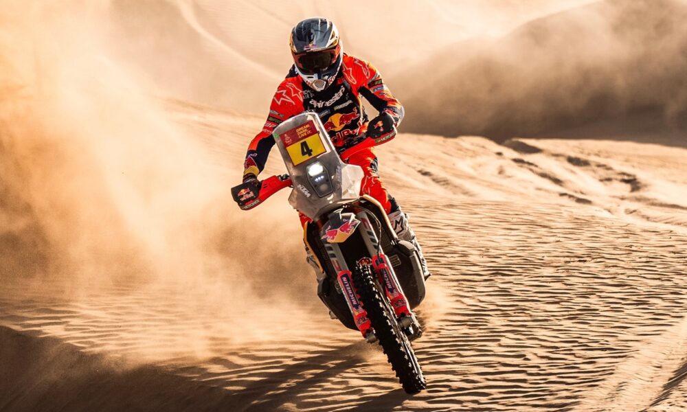 dakar 2025 moto tappa 2b sanders