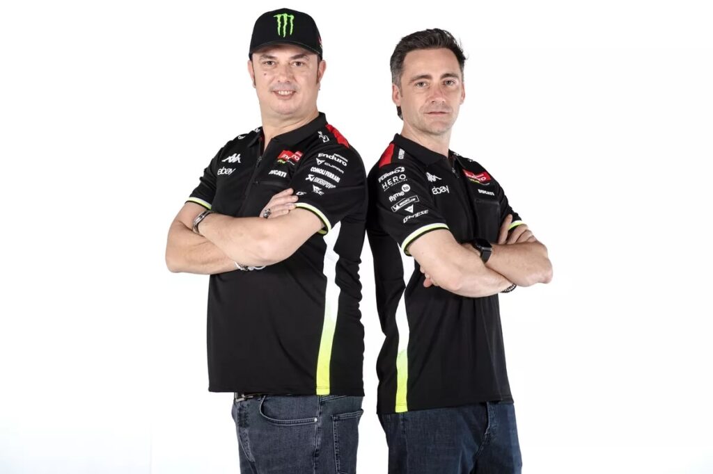 Alessio "Uccio" Salucci e Pablo Nieto (© VR46 Racing Team)