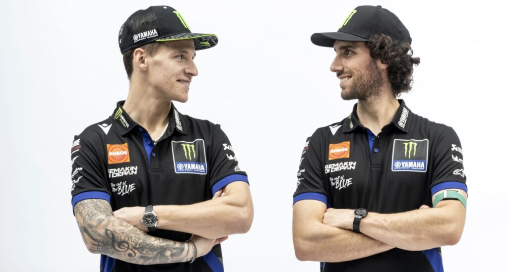 Fabio Quartararo e Alex Rins (© Yamaha MotoGP)