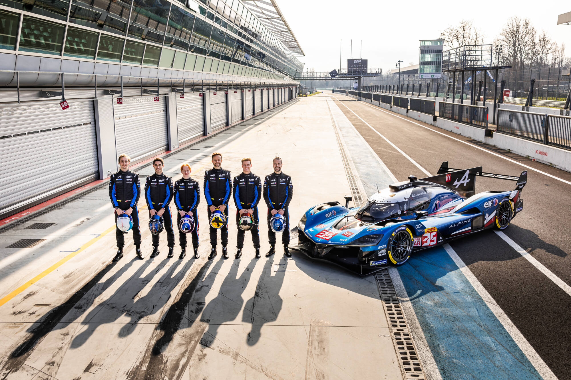 Gli equipaggi Alpine 2025 che correranno nel FIA WEC (© Alpine Media)