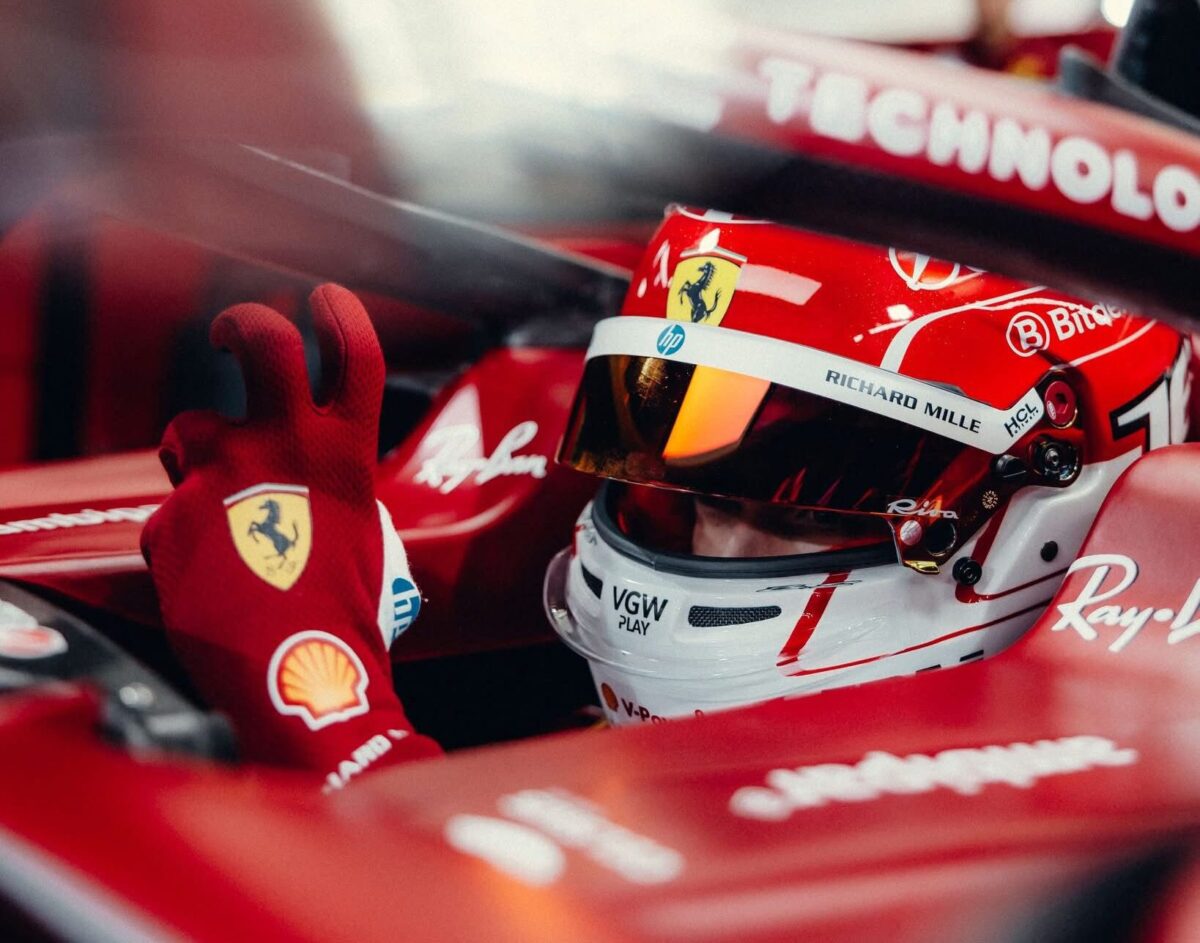 Charles Leclerc al comando nell'ultima mattinata del Bahrain