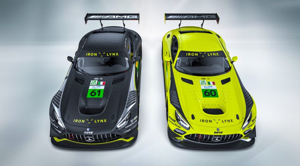 Le due Mercedes-AMG LMGT3 di Iron Lynx (© Iron Lynx)