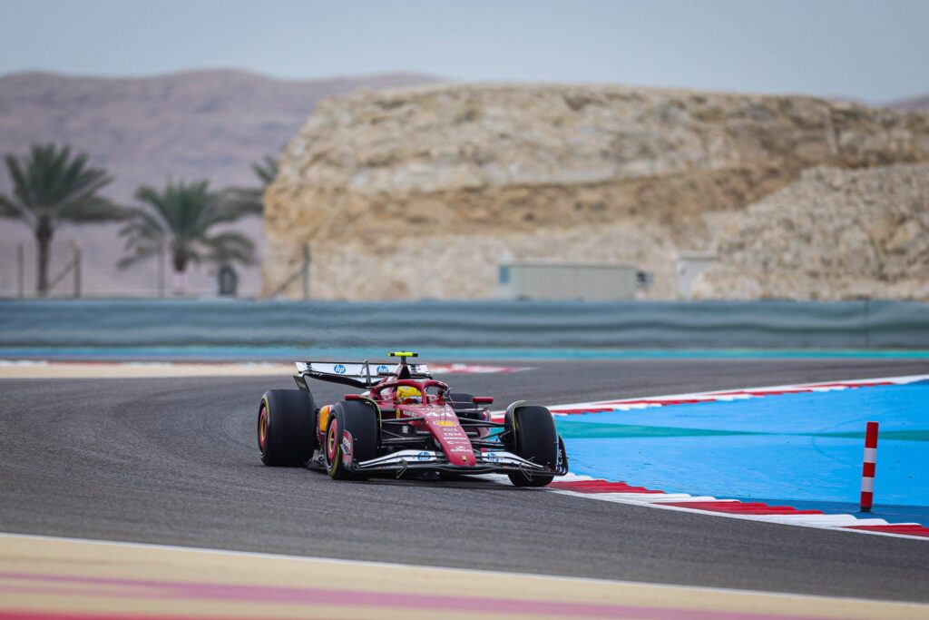 Lewis Hamilton in Bahrain