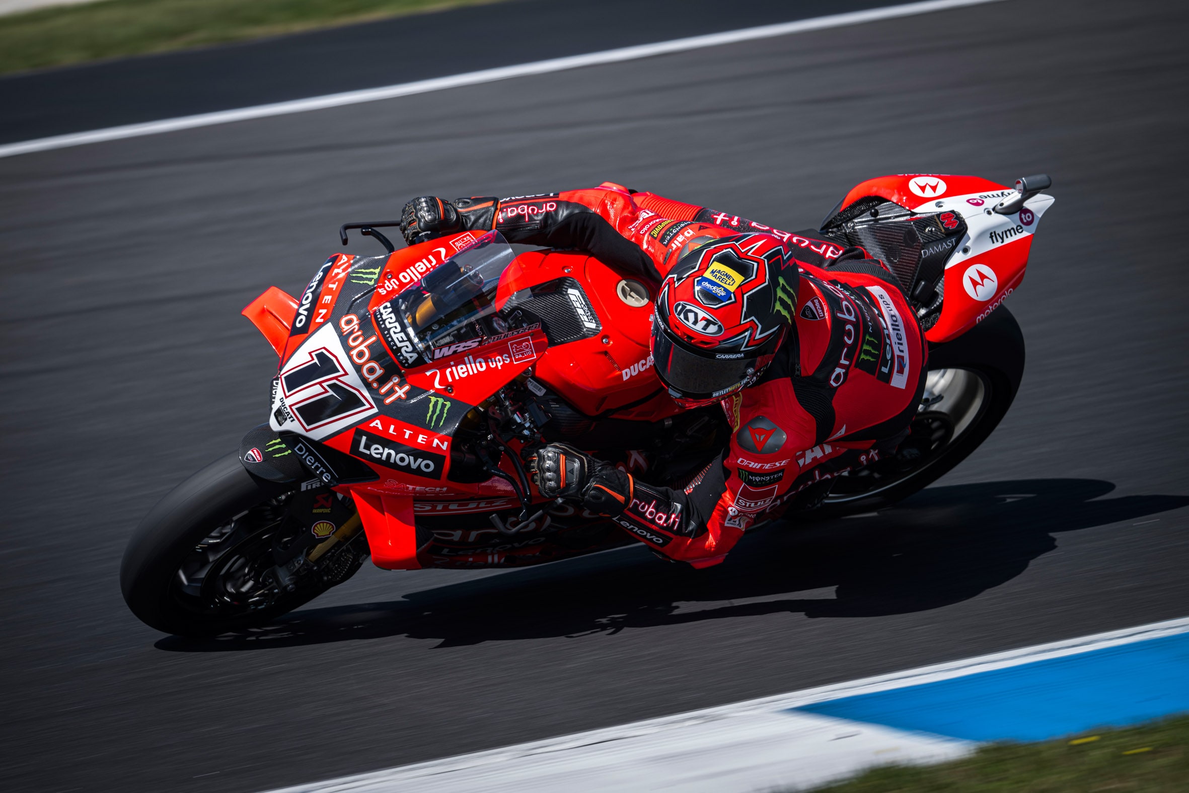 Nicolò Bulega nel venerdì di Phillip Island (© Ducati)