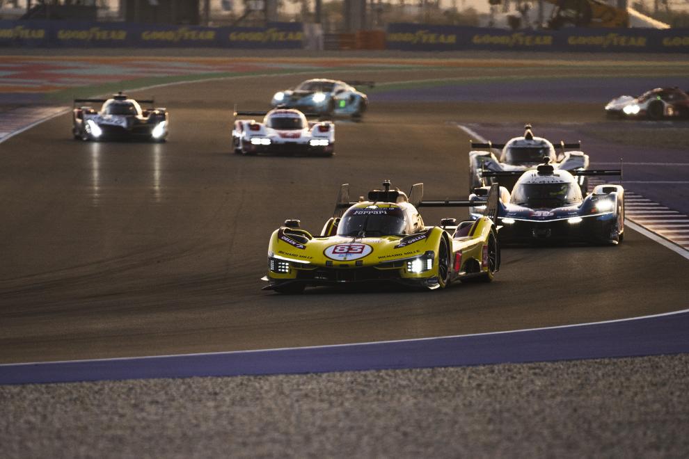 La Ferrari #83 AF Corse in Qatar (© FIA WEC)